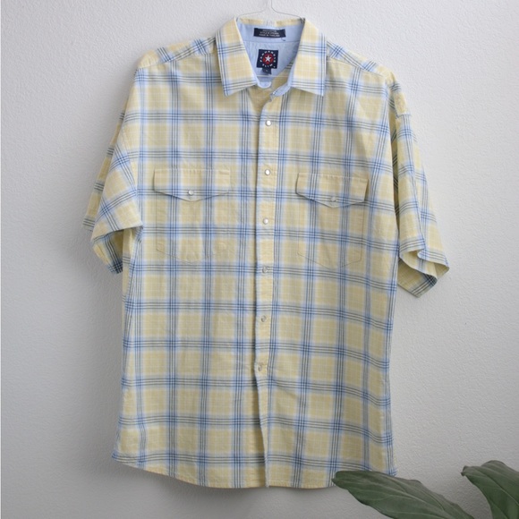 MENS Panhandle Plaid Shirt Sz: L - Picture 1 of 5